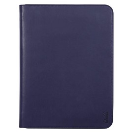 RHODIA 168120C - Briefcase Rhodiarama Midnight Blue - for Notepads and Notebooks A4 or A4+ | Dimensions Closed 25.5x34 cm - Pocket for Tablet - Premium Faux Leather
