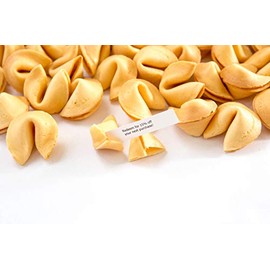 Custom Fortune Cookies - 500 cookies - Gourmet Vanilla flavor - Your Message Inside