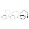 3PCS Eyelash Extension Tweezers Holders Bracelet Silicone Ring Tweezers Protector