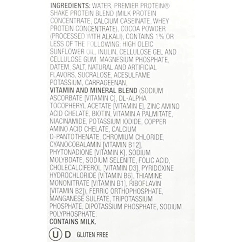 Premier Nutrition High Protein Shake, Vanilla, 11 oz.,18 Count -