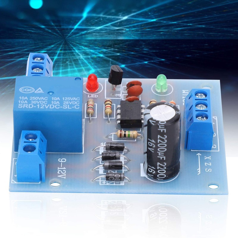 Chazcool 12V DC Water Level Sensor, Water Level Controller Module,