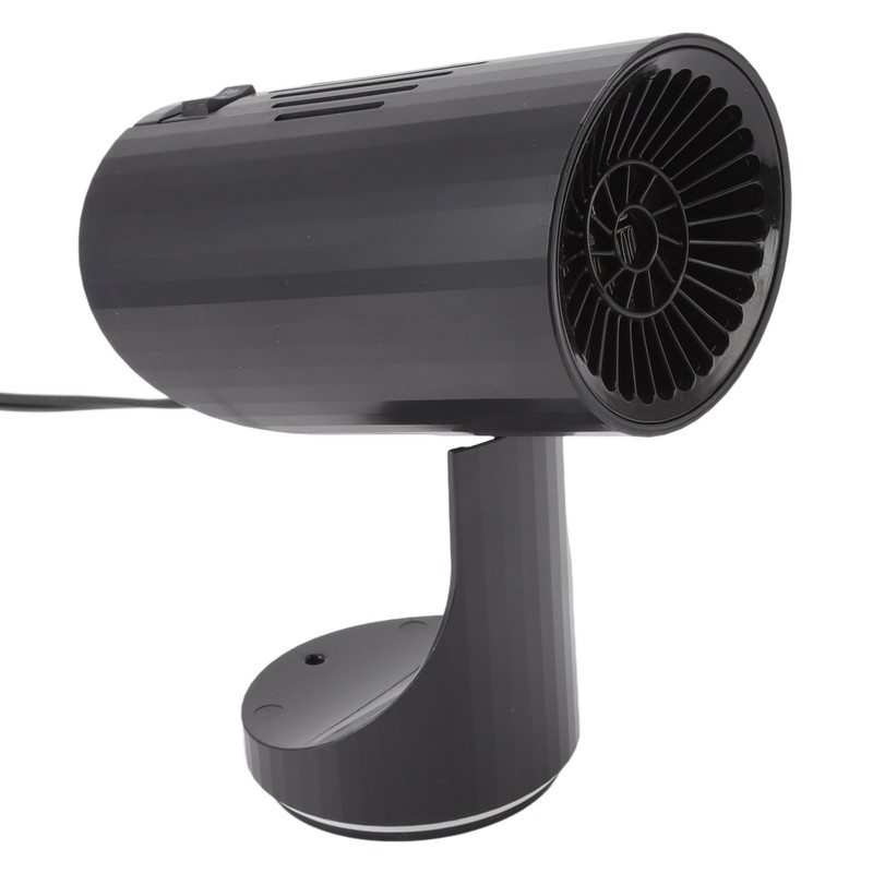 Black Portable Car Heater Quick Heating Automatic Overheat Protection Car
