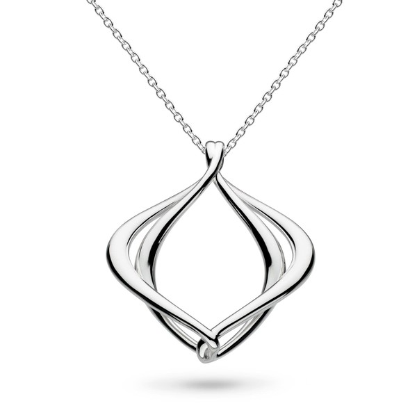 Kit Heath Alicia Midi Necklace – Sterling Silver, Minimalist Design,