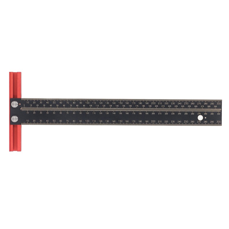 300mm T Square Ruler Woodworking Scriber High Accuracy Marking Measuring