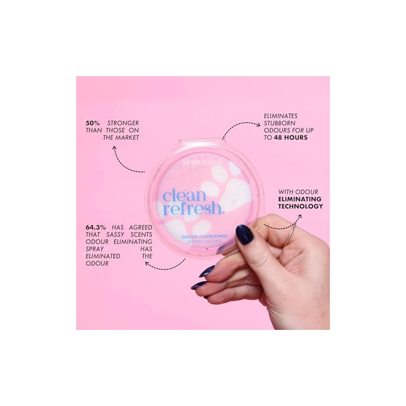 SASSY SCENTS Clean Refresh - Odour ELIMINATING - Strong Scented