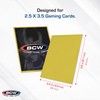 BCW Deck Guard - Double Matte Yellow Card Sleeves |