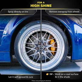Meguiar's G230416EU Hybrid Ceramic Tire Shine 473 ml, long-lasting and High gloss