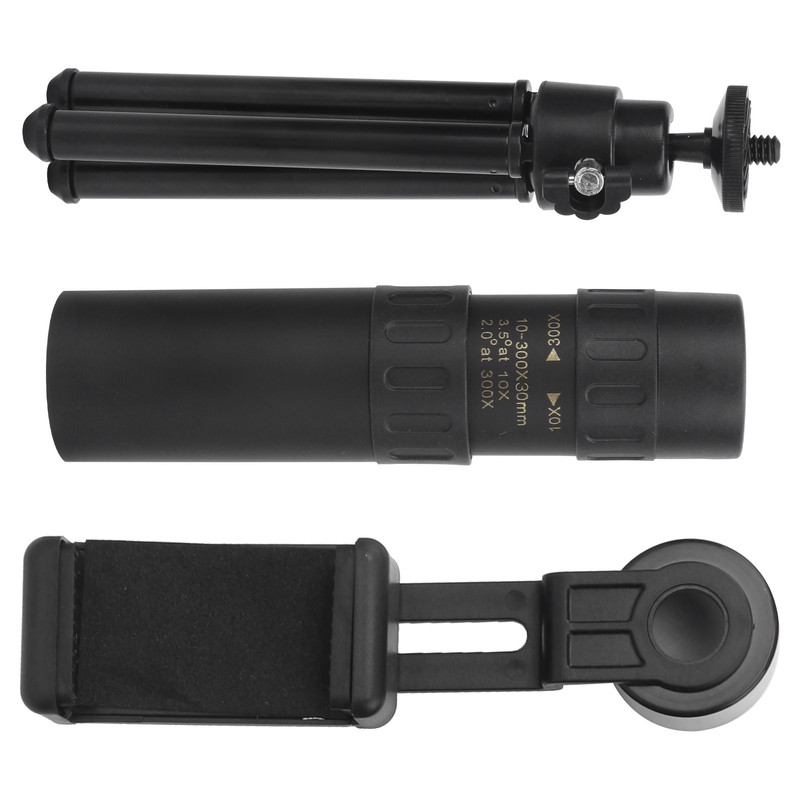 10300x30 Portable Monoculars Stretch Easily Waterproof Telescope Stable Imaging HD