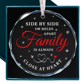 Family Christmas Ornaments 2025 - Best for Long Distance, 2025 Christmas Ornament, Unique Gifts for Christmas Idea, Perfect Specially Designed Family Ornaments