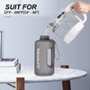 GEMFUL Large Water Bottle with Handle 74oz BPA Free for