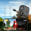 Rayki Solar Bird Feeder with Camera for Birdwatching, 2K HD