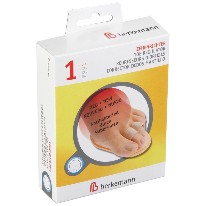 Berkemann Unisex-Erwachsene Zehenrichter Zehenkappen, Beige, Einheitsgröße EU