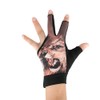 Boodun Unisex Adults 3-Finger Snooker Pool Cue Glove Billiards Shooters