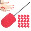 Nail Sanding Band Drill Bit Nail Art Polishing Sanding Cap