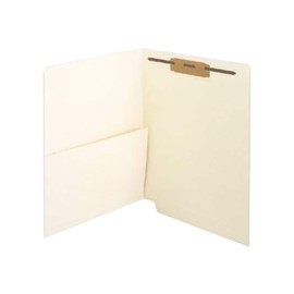 Medical Arts Press End Tab File Folders, Straight Tab, Letter Size, Manila, 50/Box (31466)