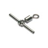 Mustad Cross Line Crimp with Rolling Swivel sz 7