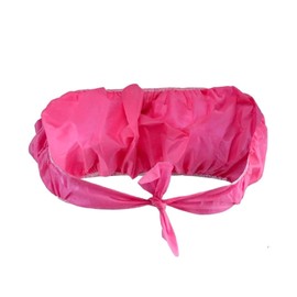 Top Abierto Tela Desechable Rosa Paquete con 10 Piezas, Ideal para Spa o Cuidado Personal (Rosa)