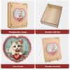 Wooden Puzzles for Adults 500 Piece, Heart Cat Wooden Jigsaw