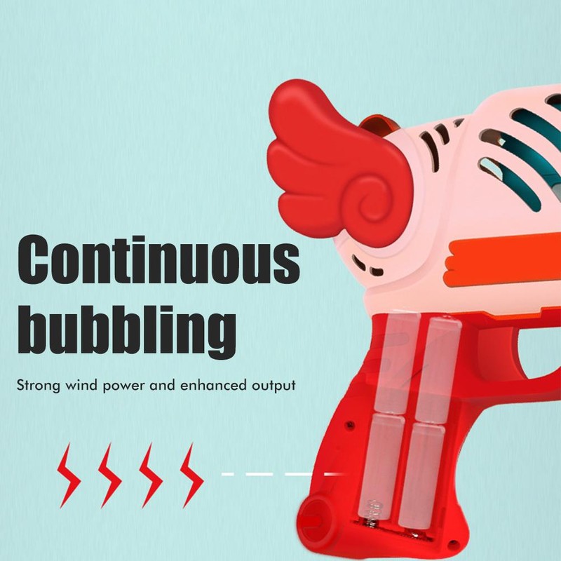 5 Hole Bubble Machine Electric Bubble Machine Light Music Soap