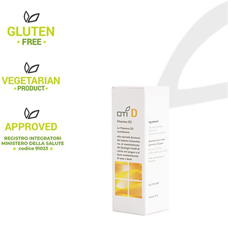 OTI D - Integratore Alimentare Naturale a Base di Vitamina