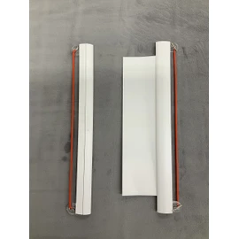Generic Renae's Red E Edge Snappers 12" Red E Edge Pack of 2 White