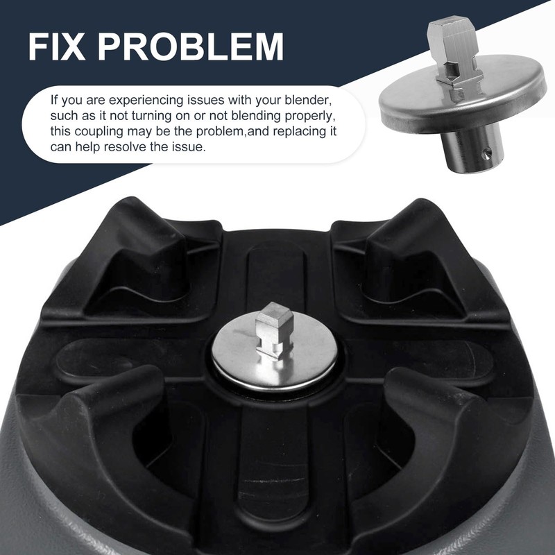 502696 Blender Drive Coupling Fits for Waring Commercial Blender CB15