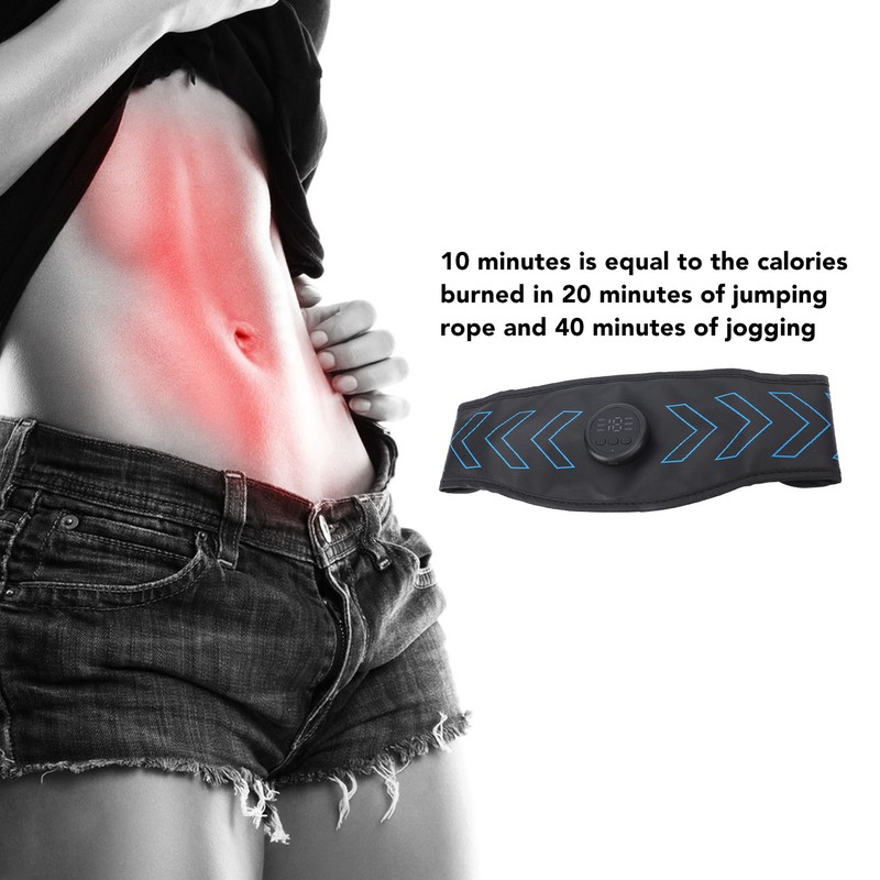 Abs Stimulator Abs Muscle Trainer 6 Modes Adjustable Abdominal Muscle