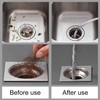 EUZUXU 3Pcs 45cm Sink Cleaning Brush, Drain Unblocker Tool Brush,
