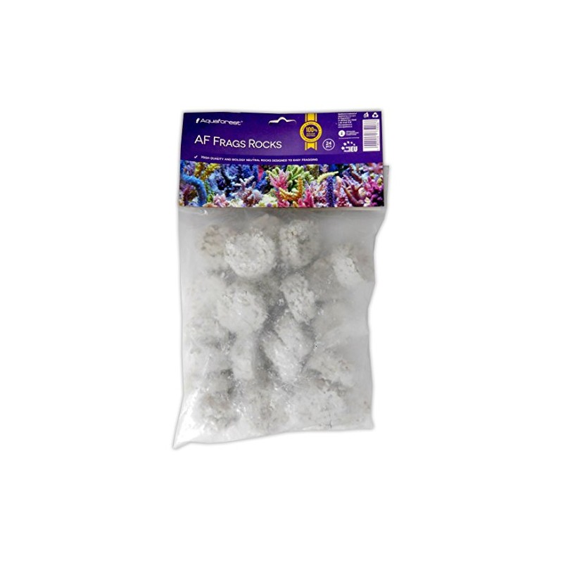 Aquaforest AF Frags Rocks (24 pieces) Coral Fragging & Aquascaping