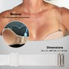 Fashion First Aid Clearly Gone Invisible Clear Bra Straps, 3/4