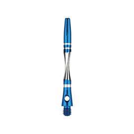 UNICORN Dart Shafts | Ali Twist | Anodised Aluminium | Medium 44.8 mm | Blue | 3 Stems