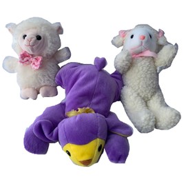 Weighted Plush Lamb with 2 lbs, washable weighted buddy, stuffed animal