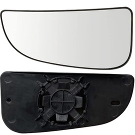 68067731AA Ram Driver Side Lower Glass Compatible with 2009-2020 Dodge Ram 1500 2500 3500 4500 5500 Towing Mirror Ram Left Pass Convex Lower Mirror Glass with Rear Mounting Bracket