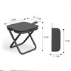Portable Chair，Collapsible Stool,Lightweight Portable Stool for Adults, Holds Up to