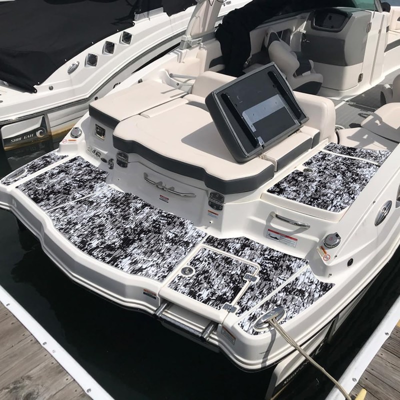 FOCEAN Boat Flooring EVA Foam Boat Decking Camo Marine Flooring