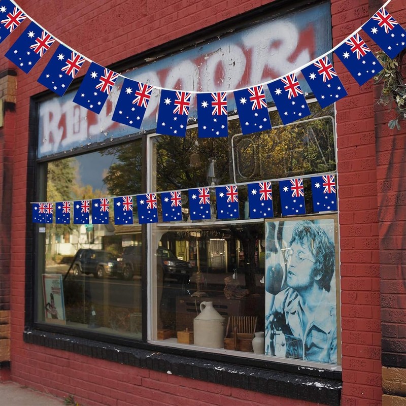 Australia Bunting 10m with 20 Flags