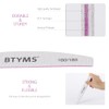 BTYMS 50 Piezas Limas de Uñas de Grano 100/180 -