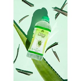 Alfa Vitamins Aloe Vera Drink Original Flavor - Natural Pulp - 34 Ounce - 6 Pack (Original)