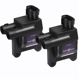 Partselect 2PCS Ignition Coil Pack UF-181 UF-180 5C1298 C1133 C1132 Replacement for 1998-2001 Toyota Camry 4Runner Tacoma T100 RAV4 Solara 2.0L 2.2L 2.7L L4
