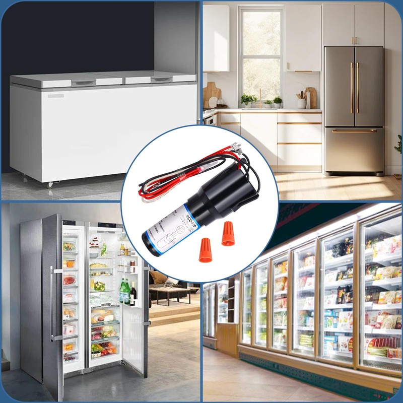 Rco410 3 in 1 Compressor Hard Start Capacitor Kit for