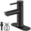 Aolemi Bathroom Faucet Single Hole,Single Handle Bathroom Sink Faucet with