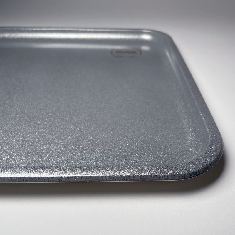 Tradition Acoustic PLATRAY Non-Slip Tray 14.2 inches (36 cm), Silver,