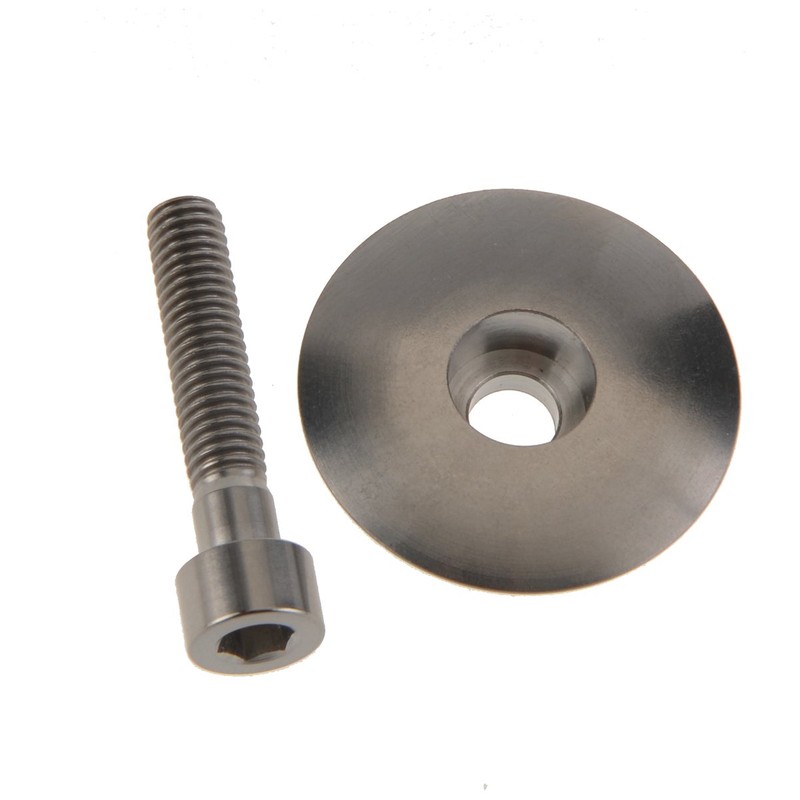dingtai Titanium Bicycle Parts heddosextu Stem Top Cap & Bolt