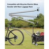 Bike Trailer Hitch Connector Compatible with Bicycles, Folding Tow Adapter
