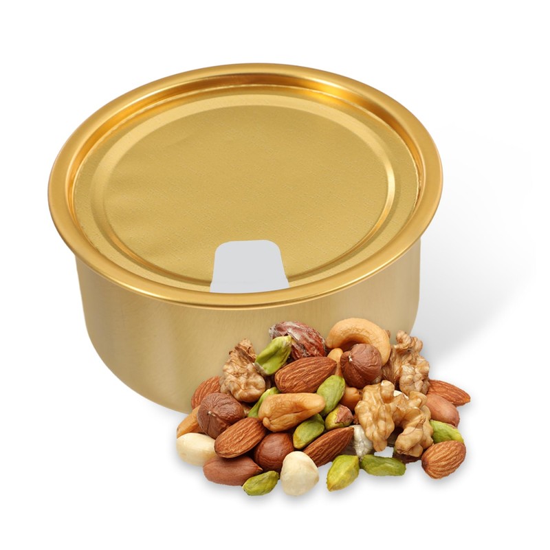 Ciieeo 10 Pcs Aluminum Tins with Easy Open Lids Versatile