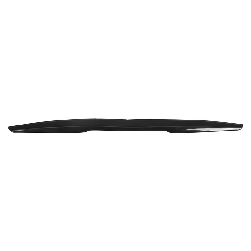 Rear Trunk Spoiler 113.5x7cm Rubber Black Universal Exterior Trim for