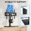 PERLESMITH Universal Swivel TV Stand-Table Top TV Stand for 32-65