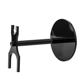 Tiardey Safety Razor Stand Rustproof Heavy Duty Black Razor Stand Holder Men's Shaving Facial Trimming Shaving Tool Storage Stand