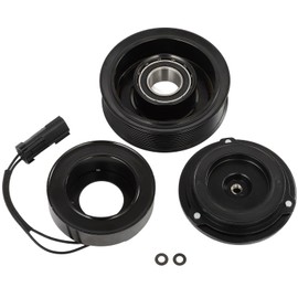 SCITOO AC Compressor Clutch for 2010-2024 for Dodge for Ram 2500 6.7L 2010-2024 for Dodge for Ram 3500 6.7L 2010 for Dodge Ram 4000 6.7L 2011-2023 for Dodge for Ram 4500 6.7L 1177313 140960 177313