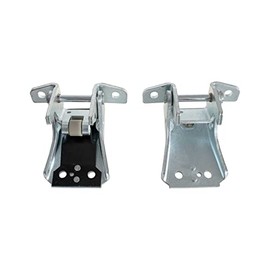 Blue Oval Industries Upper & Lower Body Door Hinge Brackets for Mustang or Cobra 1994-2004, Unfinished Metal, Door Mount